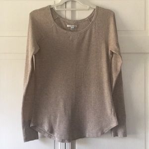 AEO Shimmer Long Sleeve Tee